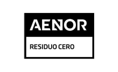 Sello certificacion Aenor residuo cero color