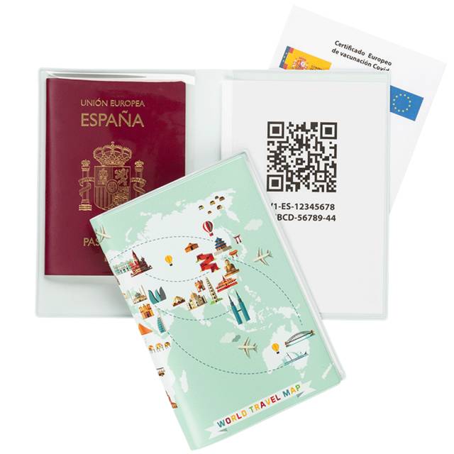 fundas para pasaporte impresas a todo color